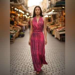 The empress maxi in red